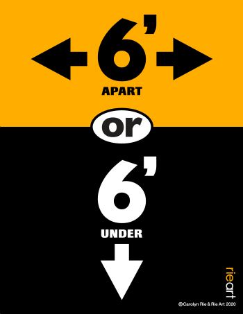 6' Apart or 6' Under