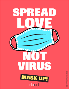 Spread Love Not Virus